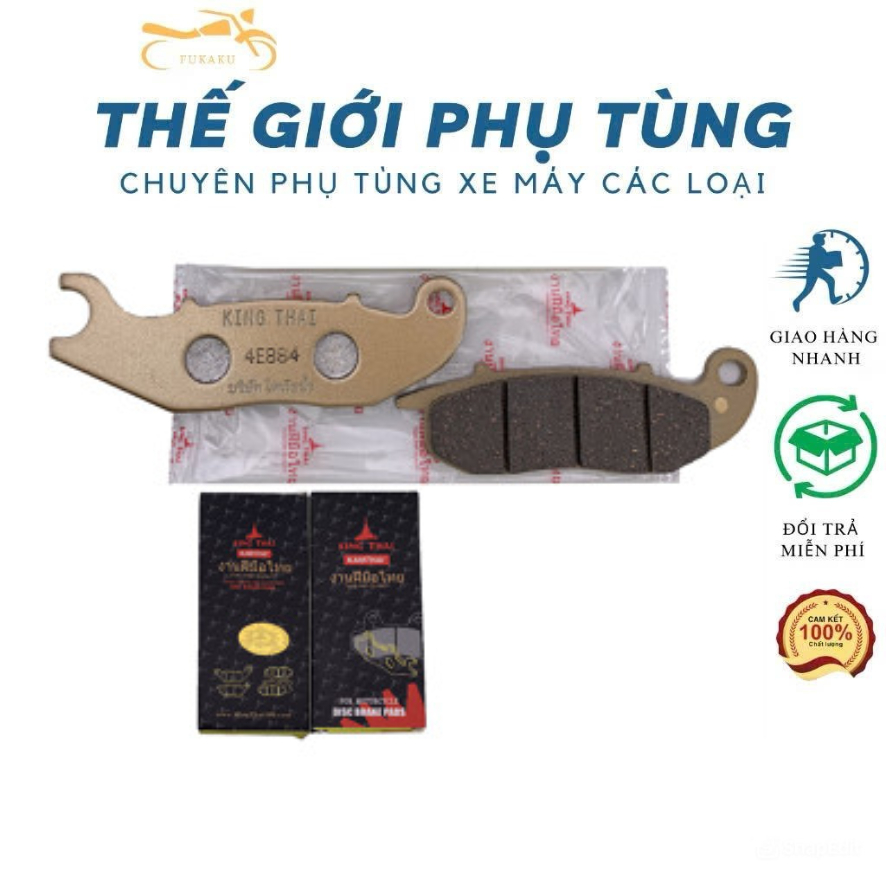 Bố Thắng Đĩa (Phanh Đĩa) Trước Wave Rs, S100, RSX100, Future Neo King Thai