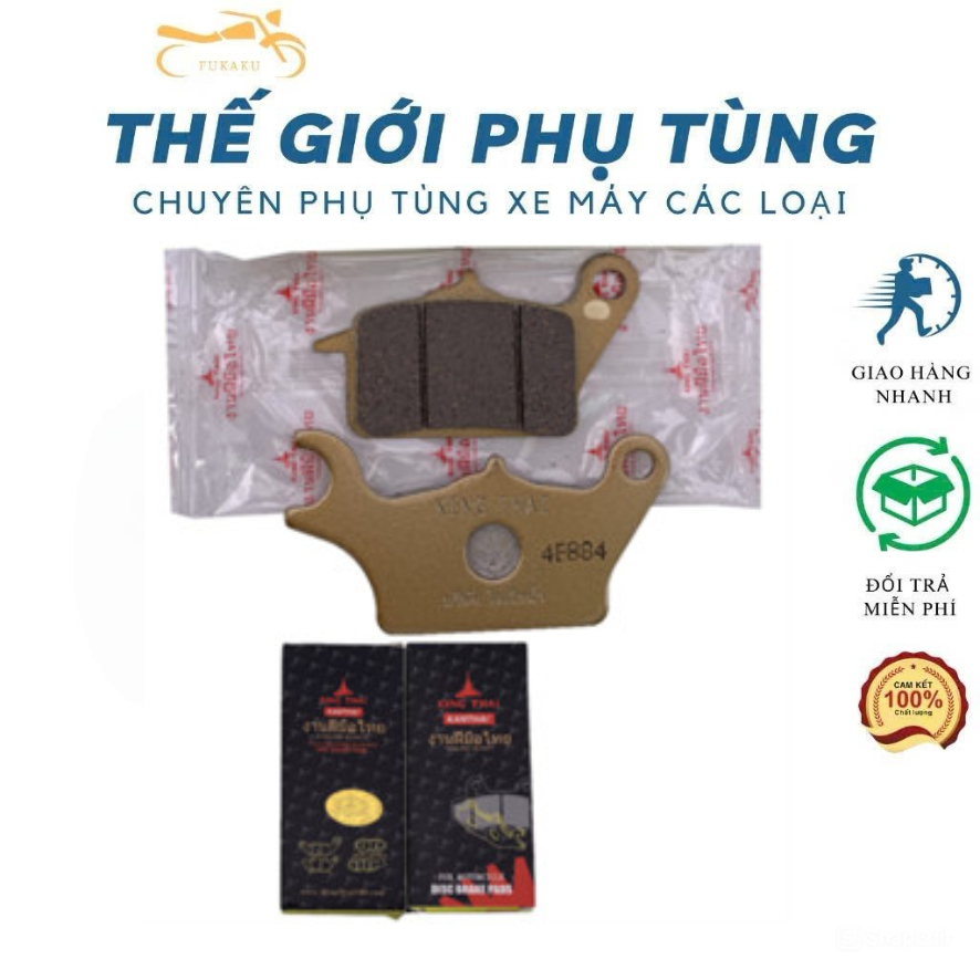 Bố Thắng Đĩa (Phanh Đĩa) Trước Xe S110, Future125, RSX110, Future X King Thai