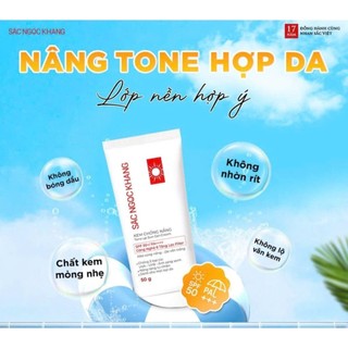 Kem Chống Nắng Sắc Ngọc Khang Sa Mạc 50ml .Công nghệ 6 Tần lọc