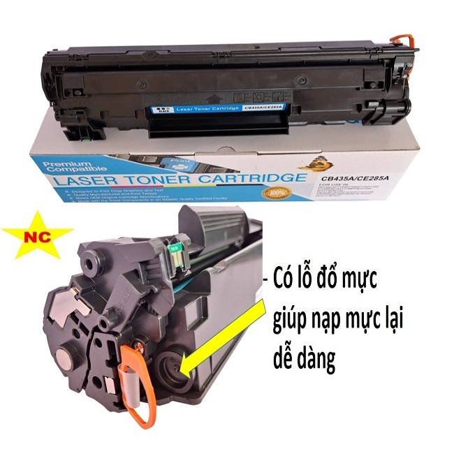 Hộp mực HP 1132, p1102, m1212nf, 1102, 1212 in đậm đẹp. Cartridge toner ...