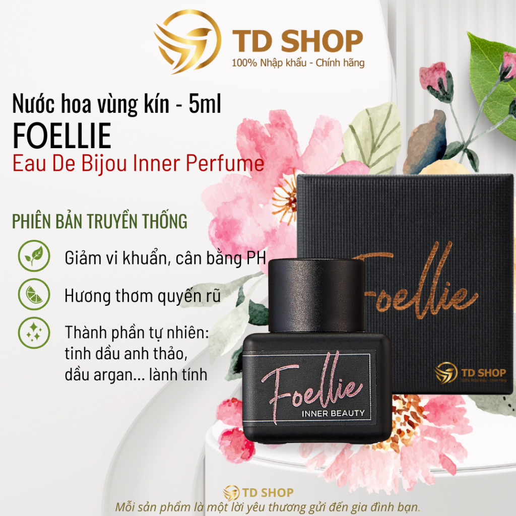 [NK Hàn] Nước hoa vùng kín Foe.llie Eau De Bijou Inner Perfume 5ml - TD ...