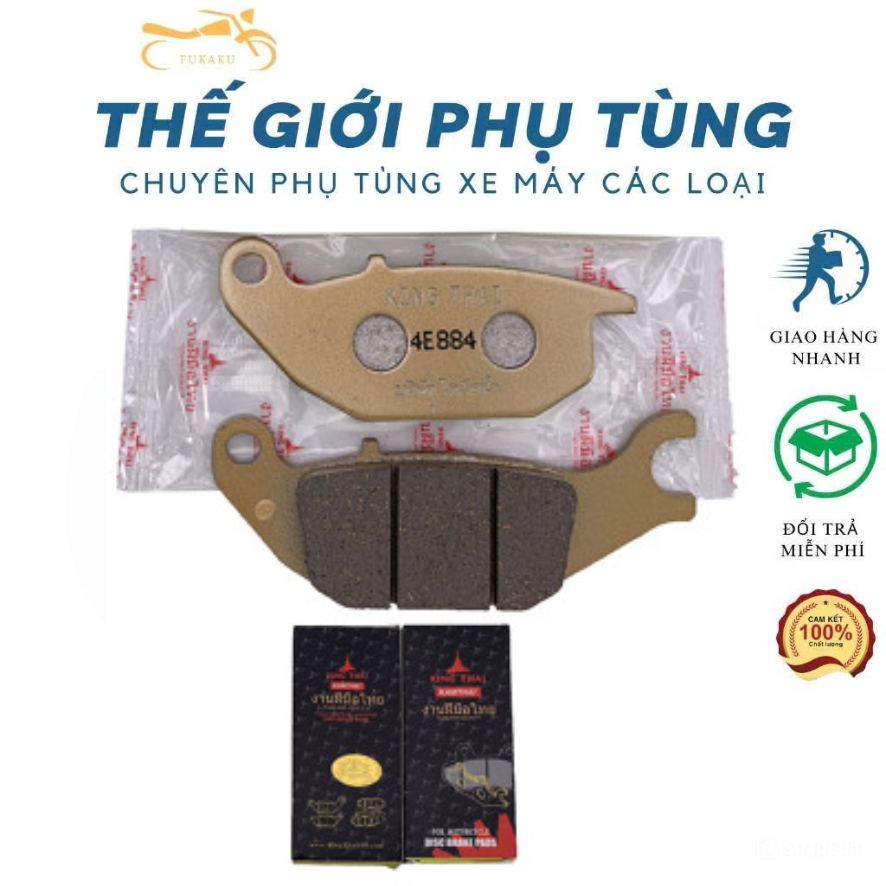 Bố Thắng Đĩa Trước Và Sau Xe Exciter 135 King Thai