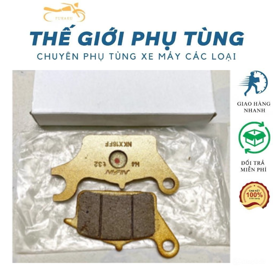 Bố Thắng Đĩa Trước Xe Airblade 125, Lead 125, Vision Hàng Cao Cấp