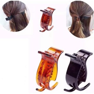 Kẹp Tóc Càng Cua 3 Răng Kiểu Hàn Quốc Siêu Cute Nhỏ Gọn Màu Ngẫu Nhiên