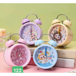 Đồng hồ báo thức Capybara, Baythree, Cinnamoroll cho bé, nhiều mẫu hoạt hình ngộ nghĩnh, đồng hồ xem giờ để bàn