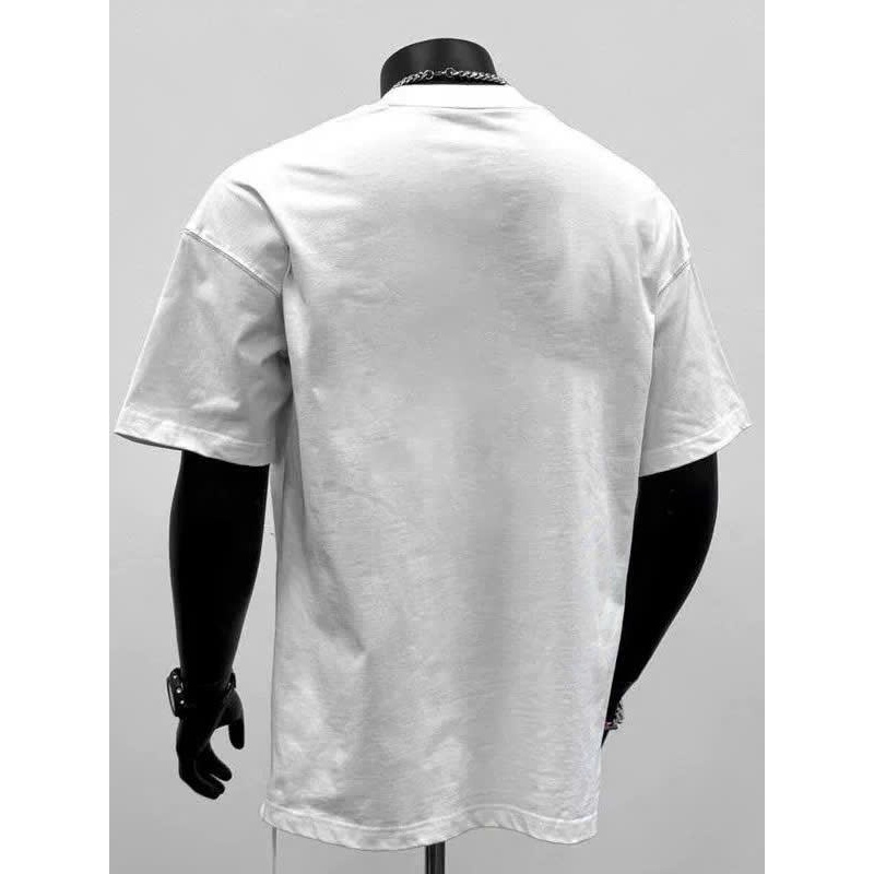 Áo thun Stee Cổ tròn PERSONALREMARK Localbrand ICVCVNI Unisex Cototn