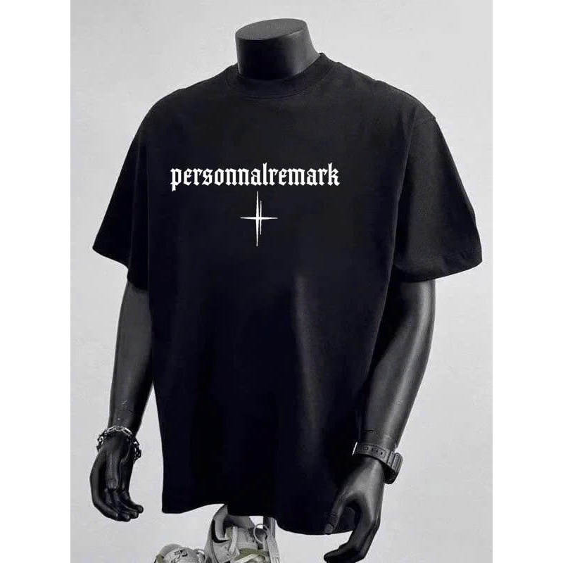 Áo thun Stee Cổ tròn PERSONALREMARK Localbrand ICVCVNI Unisex Cototn