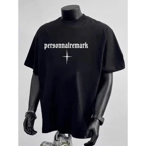 Áo thun Stee Cổ tròn PERSONALREMARK Localbrand ICVCVNI Unisex Cototn