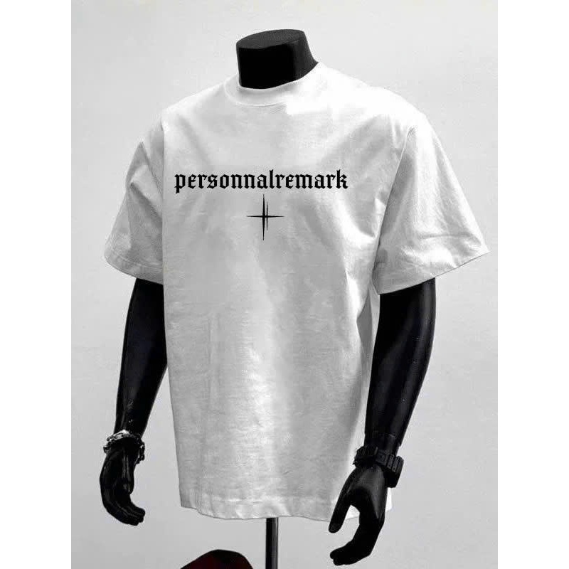 Áo thun Stee Cổ tròn PERSONALREMARK Localbrand ICVCVNI Unisex Cototn