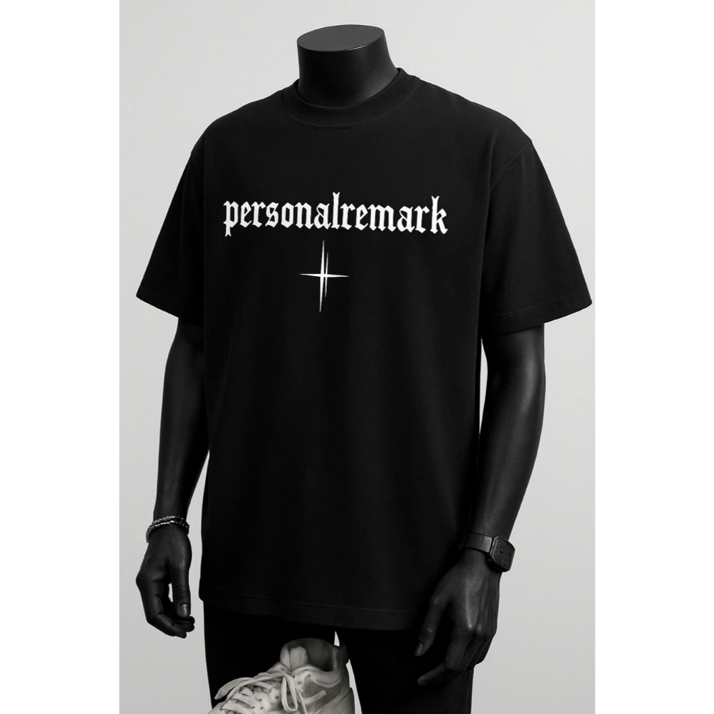 Áo thun Stee Cổ tròn PERSONALREMARK Localbrand ICVCVNI Unisex Cototn