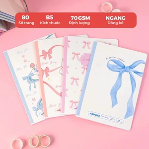 Combo 10 Vở Kẻ Ngang 80/120/200 Trang B5 MONDEZ & CLASSMATE Vở Viết Giấy 70gsm Không Thấm Mực
