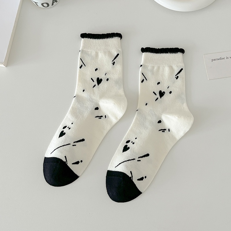 Tất Vớ Nữ, Tất Cổ Ngắn, Chất Liệu Cotton,Co Giãn 4 Chiều, Khử Mùi Kháng Khuẩn- màu đen
