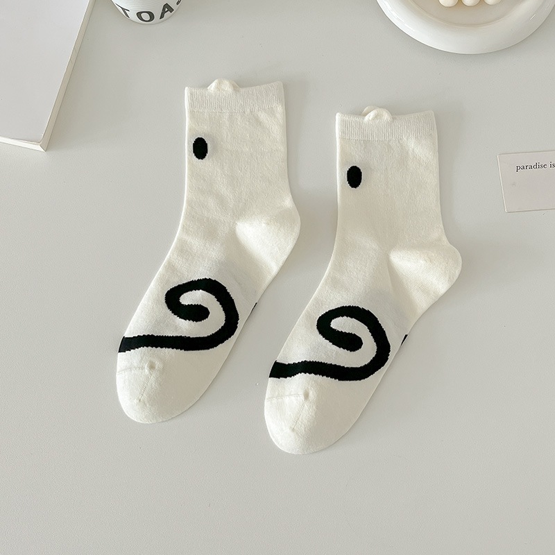 Tất Vớ Nữ, Tất Cổ Ngắn, Chất Liệu Cotton,Co Giãn 4 Chiều, Khử Mùi Kháng Khuẩn- màu đen