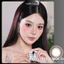Lens mắt 428 Choco màu socola tự nhiên, không viền, dùng 1 lần, lens 1 ngày hãng LUNA EYES