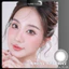 Lens mắt 428 Gray màu xám tự nhiên, không viền, dùng 1 lần, lens 1 ngày đủ độ hãng LUNA EYES