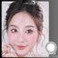 Lens mắt 428 Gray màu xám tự nhiên, không viền, dùng 1 lần, lens 1 ngày đủ độ hãng LUNA EYES