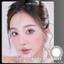 Lens mắt 428 Gray màu xám tự nhiên, không viền, dùng 1 lần, lens 1 ngày đủ độ hãng LUNA EYES