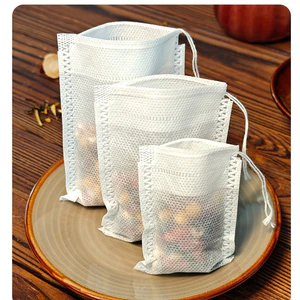 SET QUÀ TẶNG 3 TÚI LỌC TRÀ CHẤT LIỆU VẢI KHÔNG DỆT CÔNG NGHỆ NEW KÍCH THƯỚC 5X7 CM