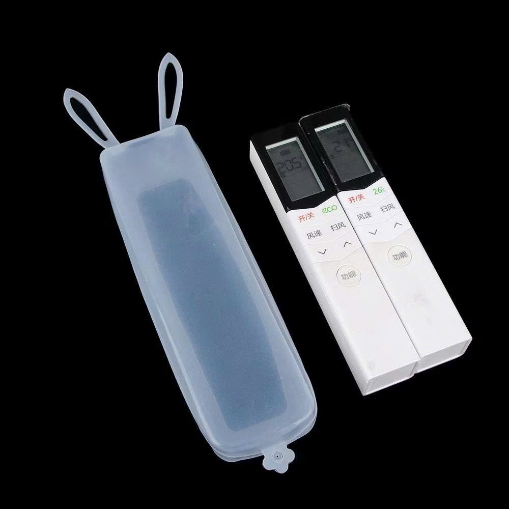 Vỏ bao điều khiển silicon dễ thương – Kiểu tai thỏ dạ quang phù hợp remote tivi và máy lạnh LG