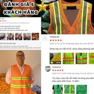 Áo bảo hộ lao động phản quảng cho thợ kĩ thuật kĩ sư làm việc công trình và buổi tối