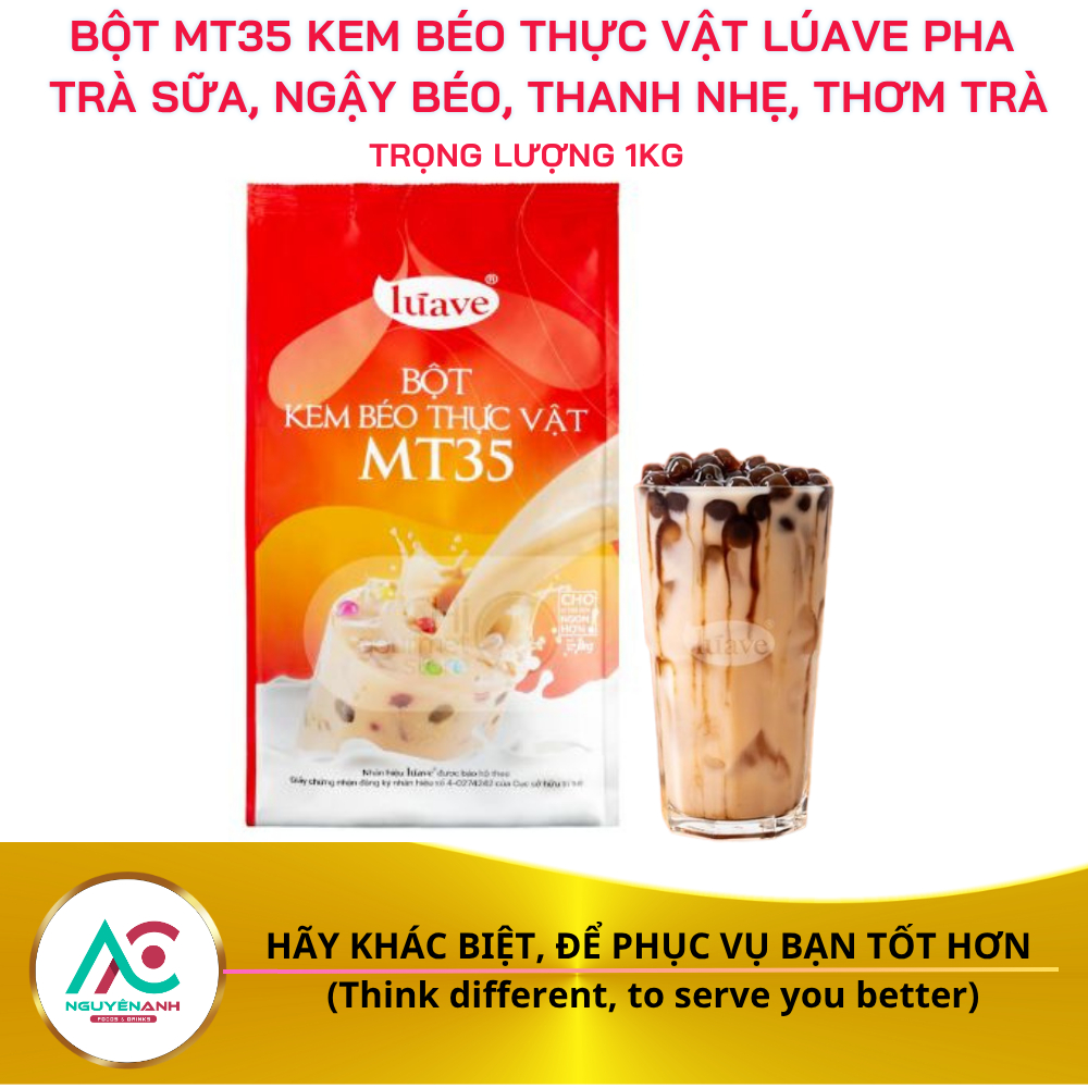 Bột MT35 Kem Béo Thực Vật LÚAVE 1kg | Shopee Việt Nam