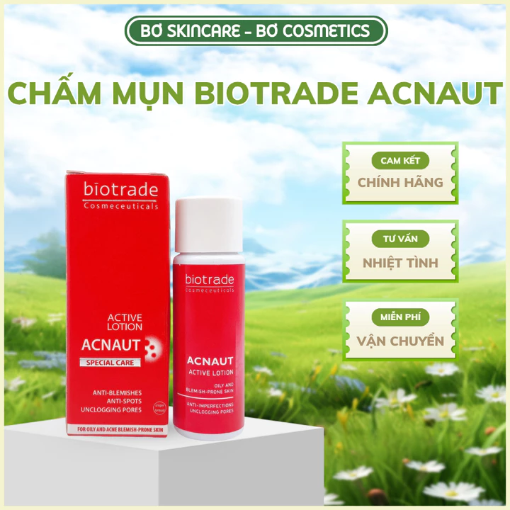 Chấm mụn viêm sưng Biotrade Acnaut Active Lotion