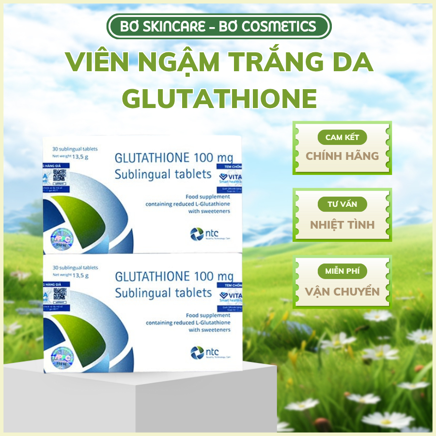 Vin ngm trng da Glutathione xut x  | Shopee Vit Nam