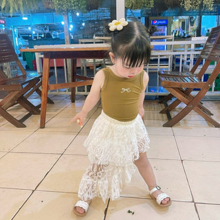 [Loại đẹp] Kẹp hoa cúc mặt cười by MiuMiuBeBe