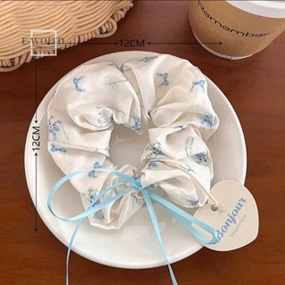 Scrunchies dây buộc tóc dễ thương tone màu pastel nữ tính cho bạn gái