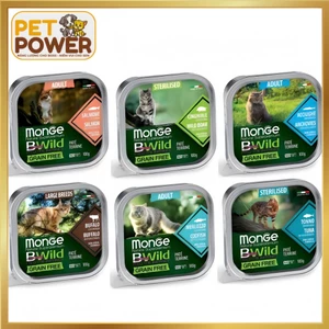 Pate Mèo Monge BWild Nhiều Vị [100gr]
