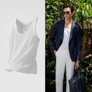 Áo ba lỗ nam ARISTINO tank top chất liệu 100% cotton mềm mại - ATT001EDP01