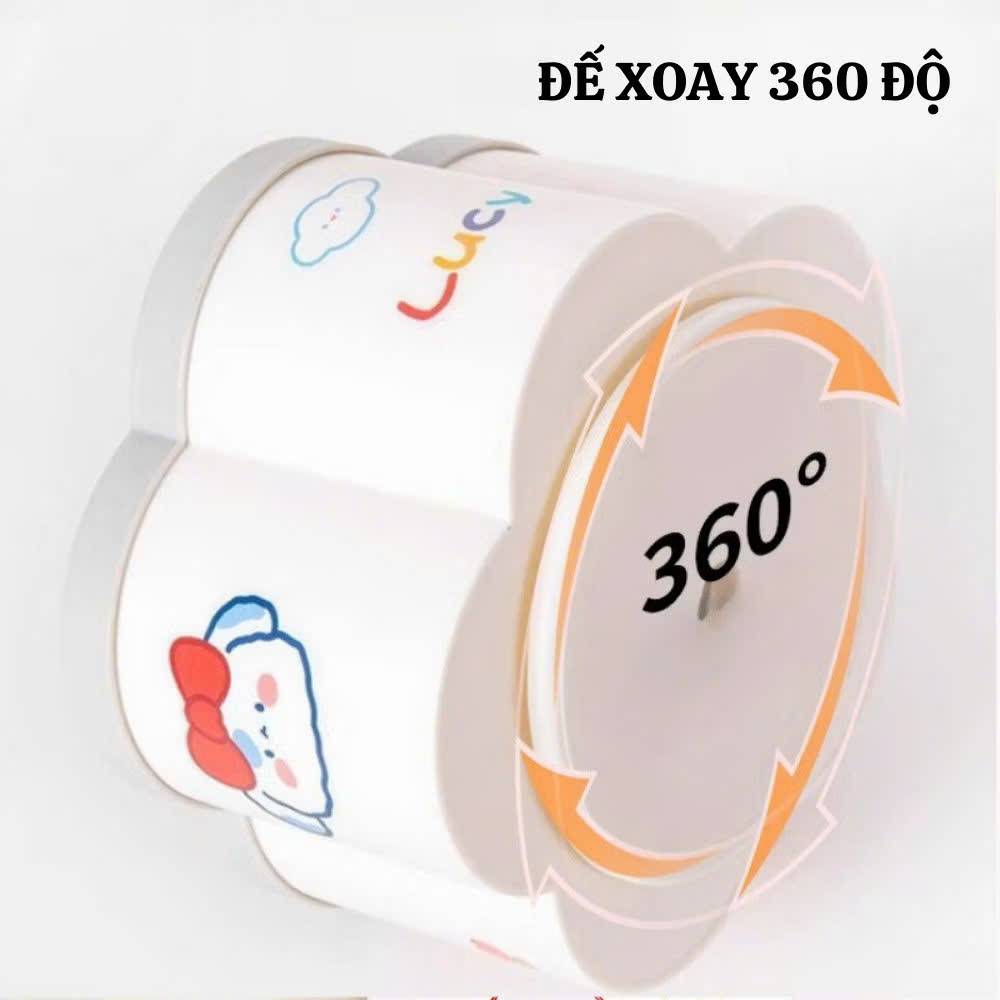hộp đựng bút hình bông hoa 6 ngăn đa năng