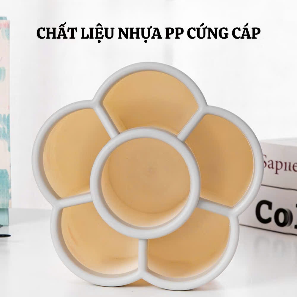 hộp đựng bút hình bông hoa 6 ngăn đa năng