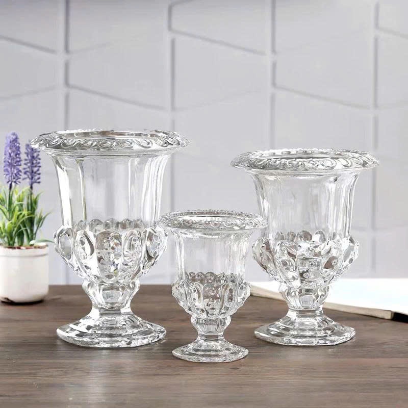 Lọ Ly Thuỷ Tinh Cao Cấp Đựng Phật Thủ, Cắm Hoa Nghệ Thuật Hoa Trang Trí Tiệc Cưới