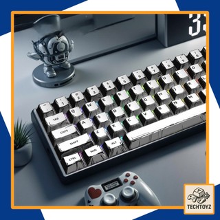 [ Comic ] Bộ Keycaps Trắng Basic - PBT DyeSub - Cherry Profile
