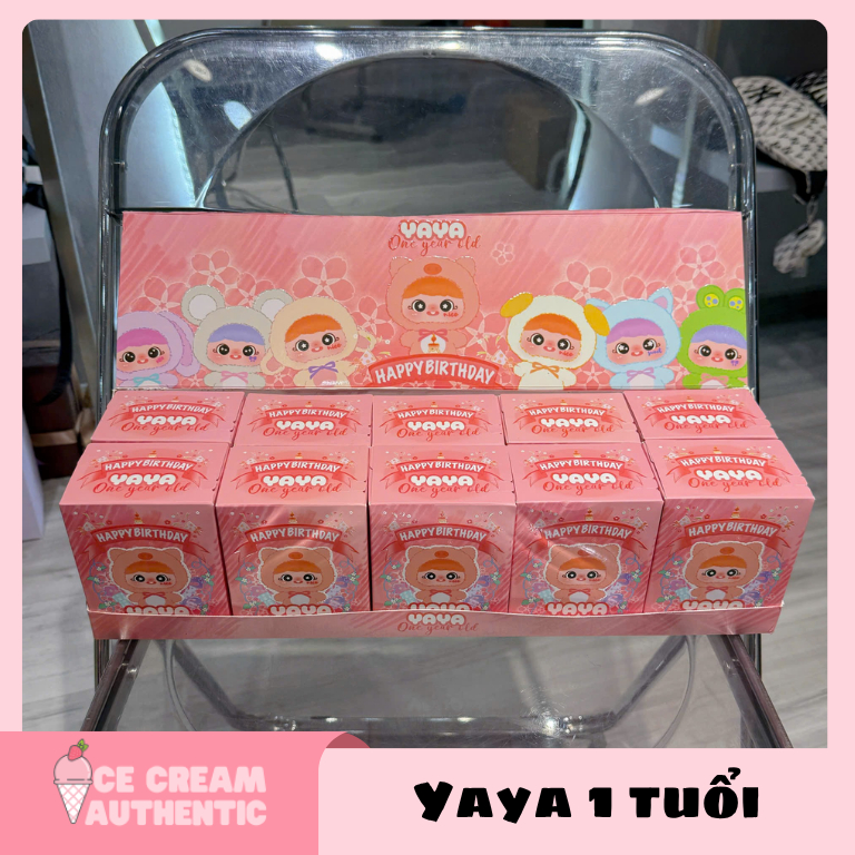 [Chính hãng - Hỏa tốc] Full set 10 box YaYa 1 tuổi - Yaya Happy Birthday 1 year old chính hãng