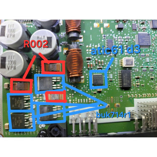 ic atic61 d3 , buk714r1 r002 pcm bmw msv90