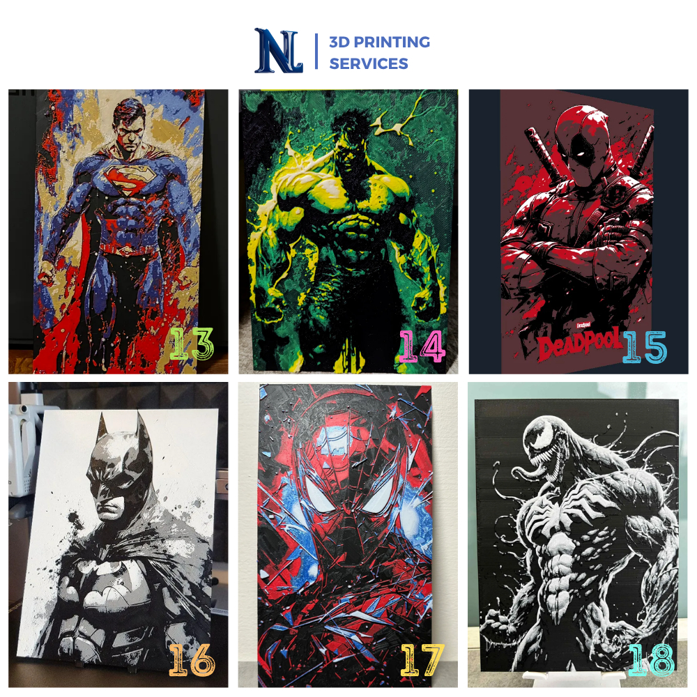 in 3D tranh Anime manga - ảnh theo yêu cầu - Trang trí phòng decor cực đẹp Giá Rẻ | NL3D