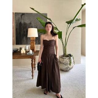 𝗟𝗶𝗹𝘆 𝗗𝗿𝗲𝘀𝘀 - | LY LINEN | -  Đầm linen thô 2s