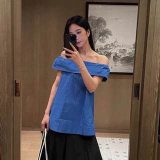 𝗡𝗲𝗹𝗹𝘆 𝗟𝗶𝗻𝗲𝗻 - | LY LINEN | - Áo Linen trễ vai