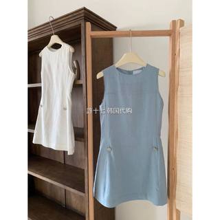 𝗕𝗼𝗻𝗻𝗶 𝗗𝗿𝗲𝘀𝘀 - | LY LINEN | - Đầm Linen cộc tay dáng A basic
