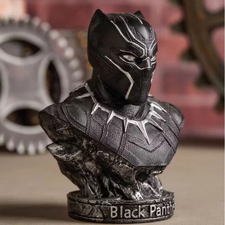 Tượng Black Panther Bán Thân 35cm – Sơn Tinh Xảo, Trưng Bày Đẹp, Quà Tặng Tuyệt Vời.