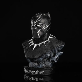 Tượng Black Panther Bán Thân 35cm – Sơn Tinh Xảo, Trưng Bày Đẹp, Quà Tặng Tuyệt Vời.