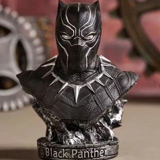 Tượng Black Panther Bán Thân 35cm – Sơn Tinh Xảo, Trưng Bày Đẹp, Quà Tặng Tuyệt Vời.