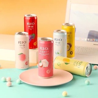 (COMBO 5 VỊ) Nước Trái Cây Lên Men Rio Cocktail Mix Vị Dạng Lon 330ml – CÔ THƯ MARKET