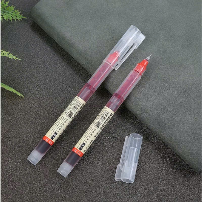 Set Bút Văn Phòng Phẩm Nhiều Màu,Hộp Bút Mực Nước Viết Trơn Nét Đẹp Không Lem Cho Học Sinh - BÚT GEL NGÒI 0.5MM MỰC NƯỚC