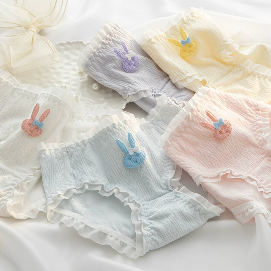 Quần Lót, Quần Chip Cotton Mềm Mịn Bo Viền Dáng Vừa Cho Nữ DORIS 259