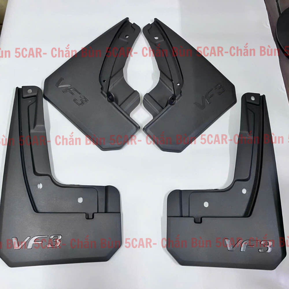 Chắn bùn bánh xe Vinfast VF3 -Giữ sạch bảo vệ bánh xe hạn chế bùn đất bắn lên xe [GIÁ 1 BỘ]