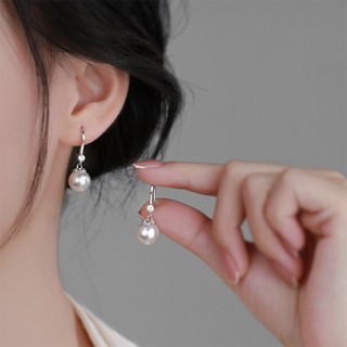 Bông Tai Ngọc Trai Tự Nhiên Dành Cho Nữ | 100% Bạc Ý Đeo Vào Sáng Da | Bảo Hành Mãi Mãi | KT9009 JULI