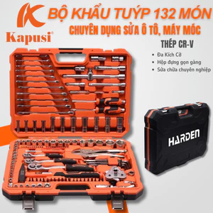 Bộ Dụng Cụ Khẩu Tuýp 132 Món – Chuyên Dụng Sửa Ô Tô – Máy Móc – Đa Kích Cỡ